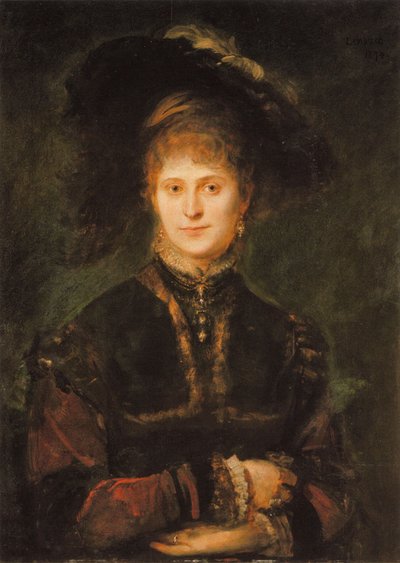 Magdalena Plach von Franz Seraph von Lenbach